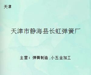 天津市静海县长虹弹簧厂